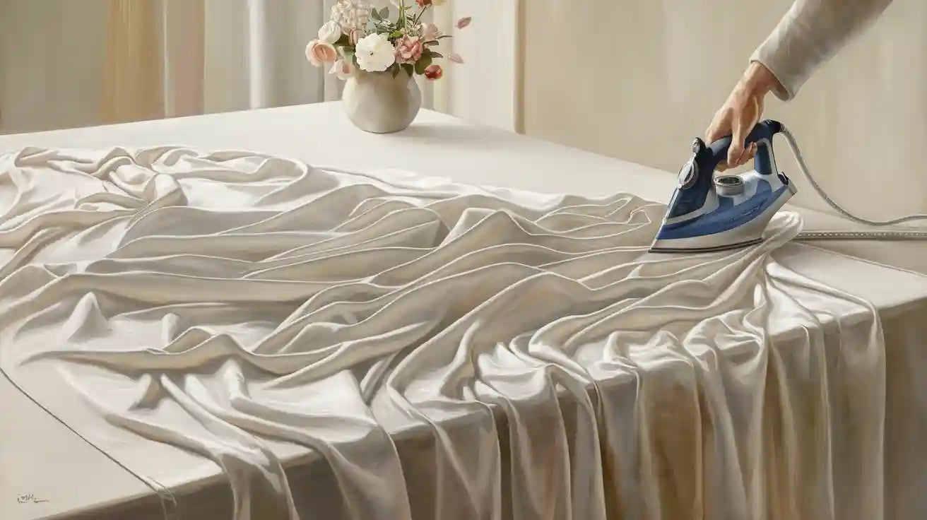 How to remove wrinkles from polyester tablecloths