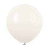 10 Pc Pastel Dusk White Latex Helium, Air or Water Balloons 18"