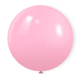 5 Pc Matte Light Pink Latex Helium, Air or Water Balloons 36"
