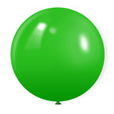 5 Pc Matte Lime Green Latex Helium, Air or Water Balloons 36"