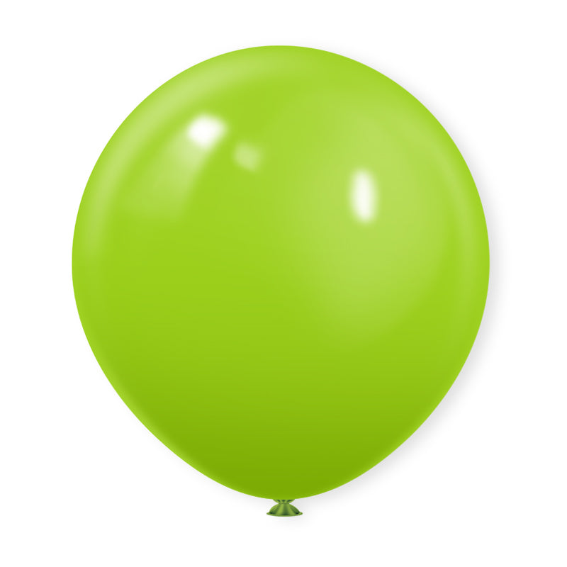 10 Pc Matte Mint Green Latex Helium, Air or Water Balloons 18"