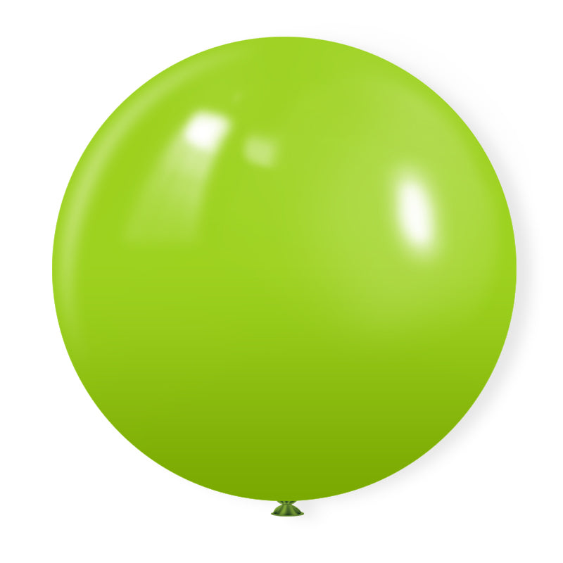 5 Pc Matte Mint Green Latex Helium, Air or Water Balloons 36"