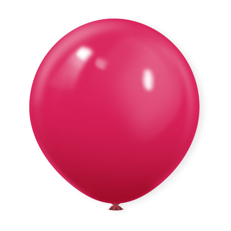 10 Pc Matte Wild Red Latex Helium, Air or Water Balloons 18"