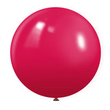 5 Pc Matte Wild Red Latex Helium, Air or Water Balloons 36"