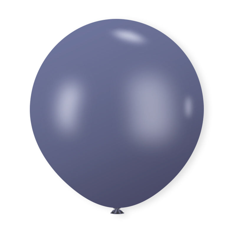 10 Pc Retro Blue Haze Latex Helium, Air or Water Balloons 18"