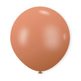 10 Pc Retro Warm Pink Latex Helium, Air or Water Balloons 18"