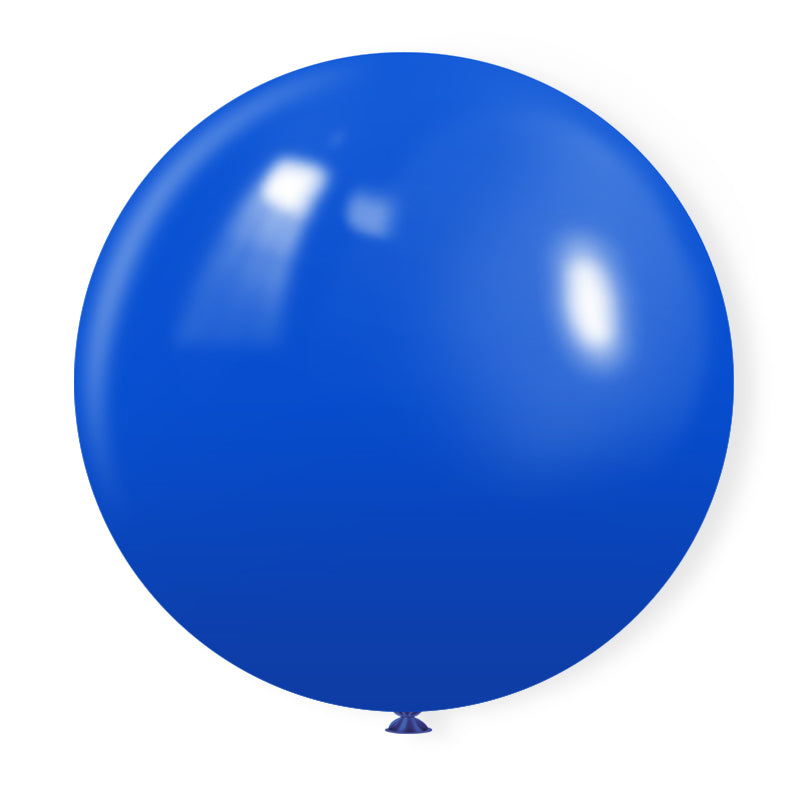 5 Pc Matte Royal Blue Latex Helium, Air or Water Balloons 36"
