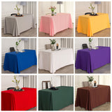 Polyester Rectangular Tablecloth 60"x102" Dark Green