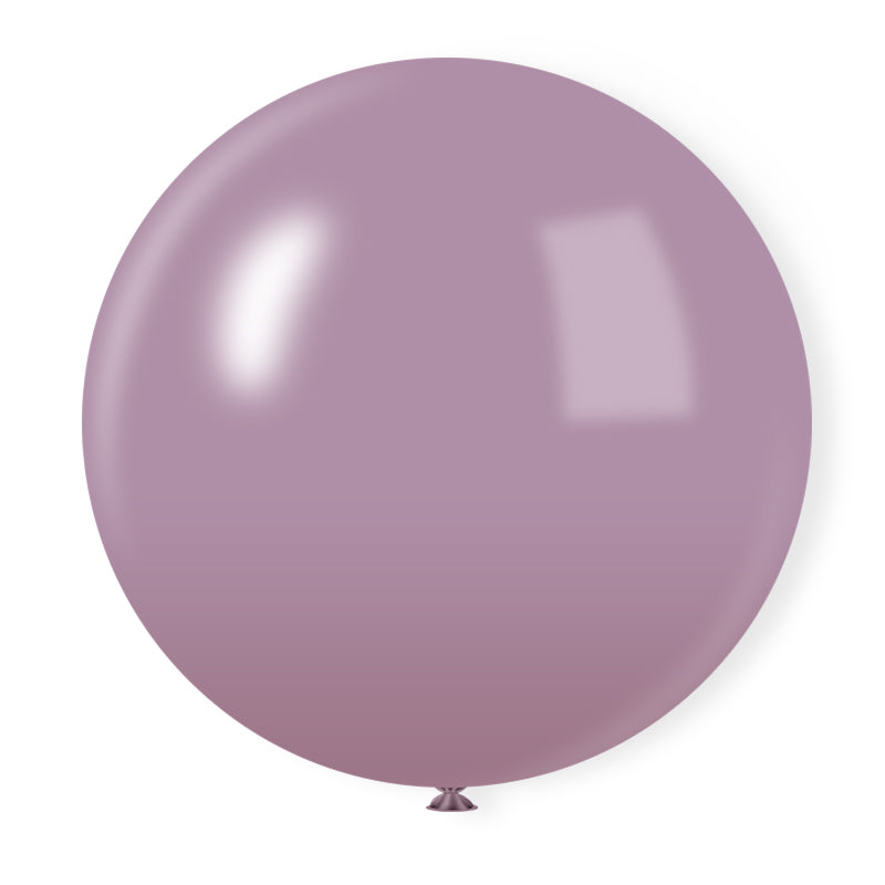 5 Pc Pastel Dusk Purple Latex Helium, Air or Water Balloons 36"