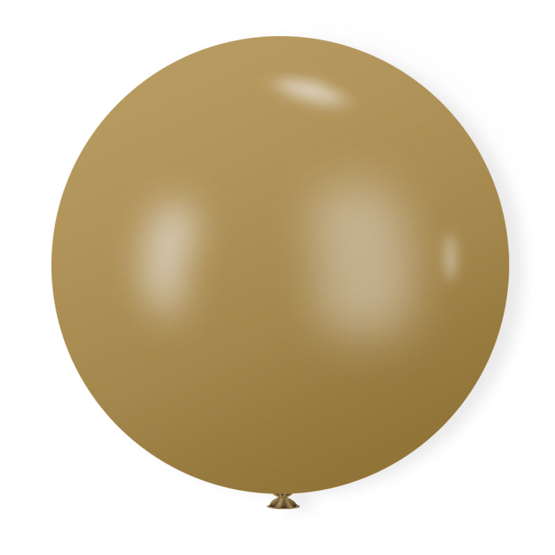 5 Pc Retro Coffee Latex Helium, Air or Water Balloons 36"