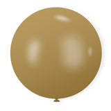 5 Pc Retro Coffee Latex Helium, Air or Water Balloons 36"