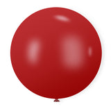 5 Pc Retro Garnet Latex Helium, Air or Water Balloons 36"