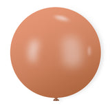 5 Pc Retro Warm Pink Latex Helium, Air or Water Balloons 36"