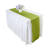 Satin Table Runner 12"x110" Rose Gold