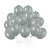 100 Pc Pastel Dusk Green Latex, Air or Water Balloons 5"