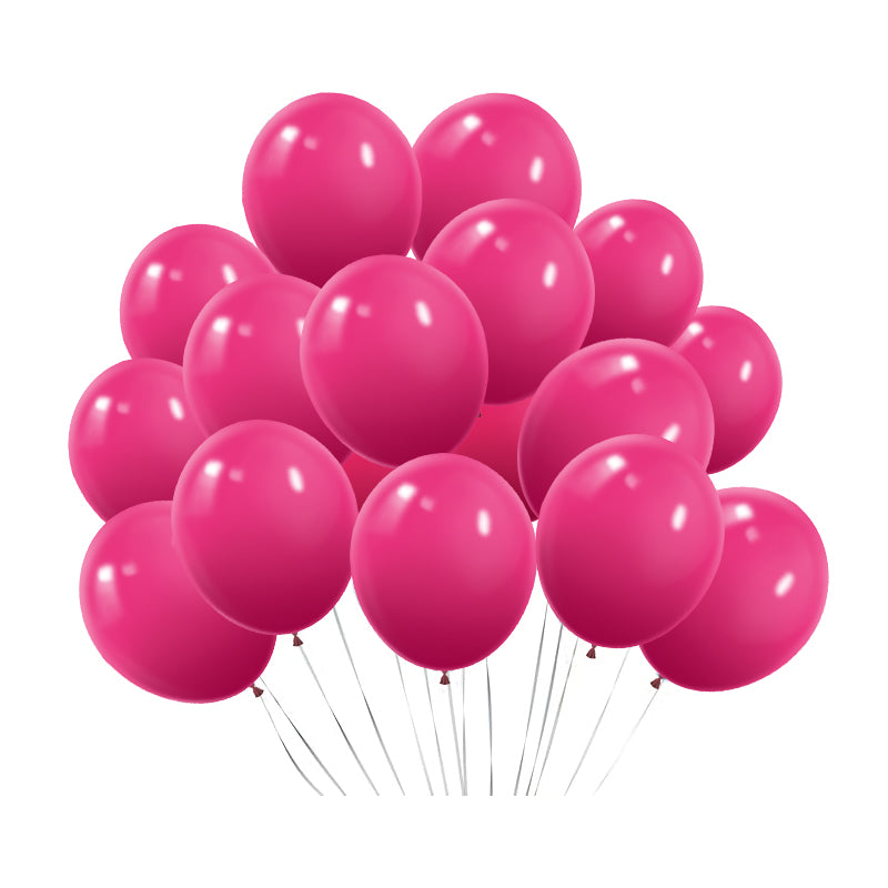 100 Pc Matte Berry Latex, Air or Water Balloons 5"