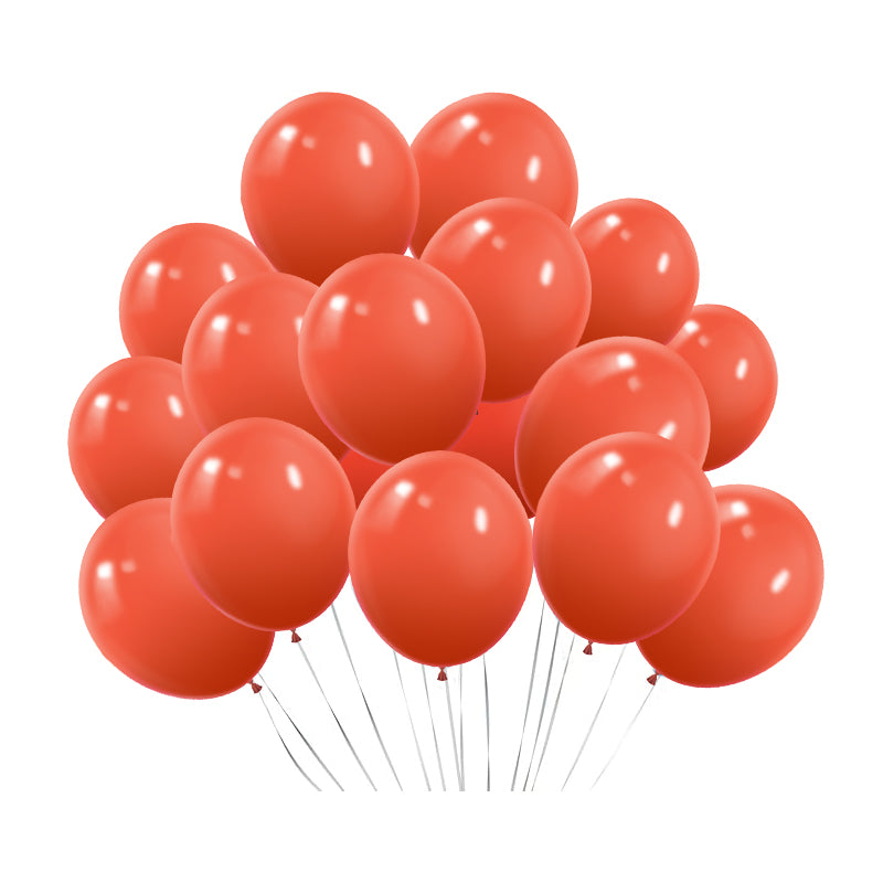 100 Pc Matte Coral Latex, Air or Water Balloons 5"
