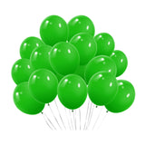 100 Pc Matte Lime Green Latex, Air or Water Balloons 5"