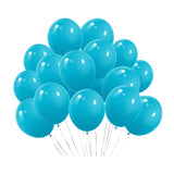 100 Pc Matte Turqueza Latex, Air or Water Balloons 5"