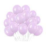 100 Pc Macaroon Purple Latex, Air or Water Balloons 5"