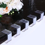 12pcs Adjustable Large Plastic Table Skirt Clips 1.2 to2.2"
