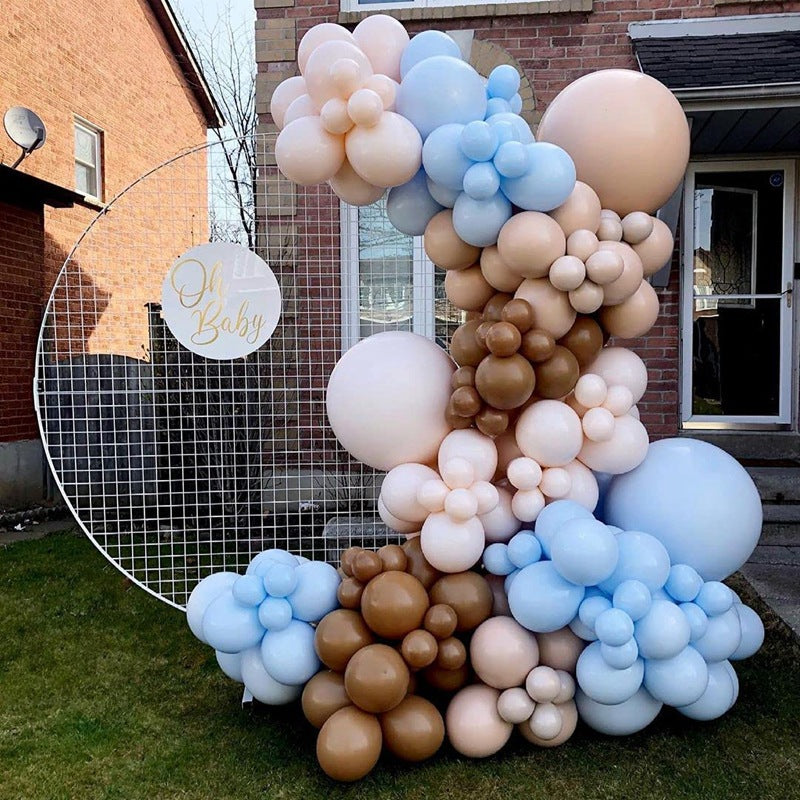 135 Pc Light Blue Skin DIY Balloon Garland Kit