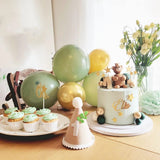 Set of 40 Avocado Green Party Balloon Kit 12"