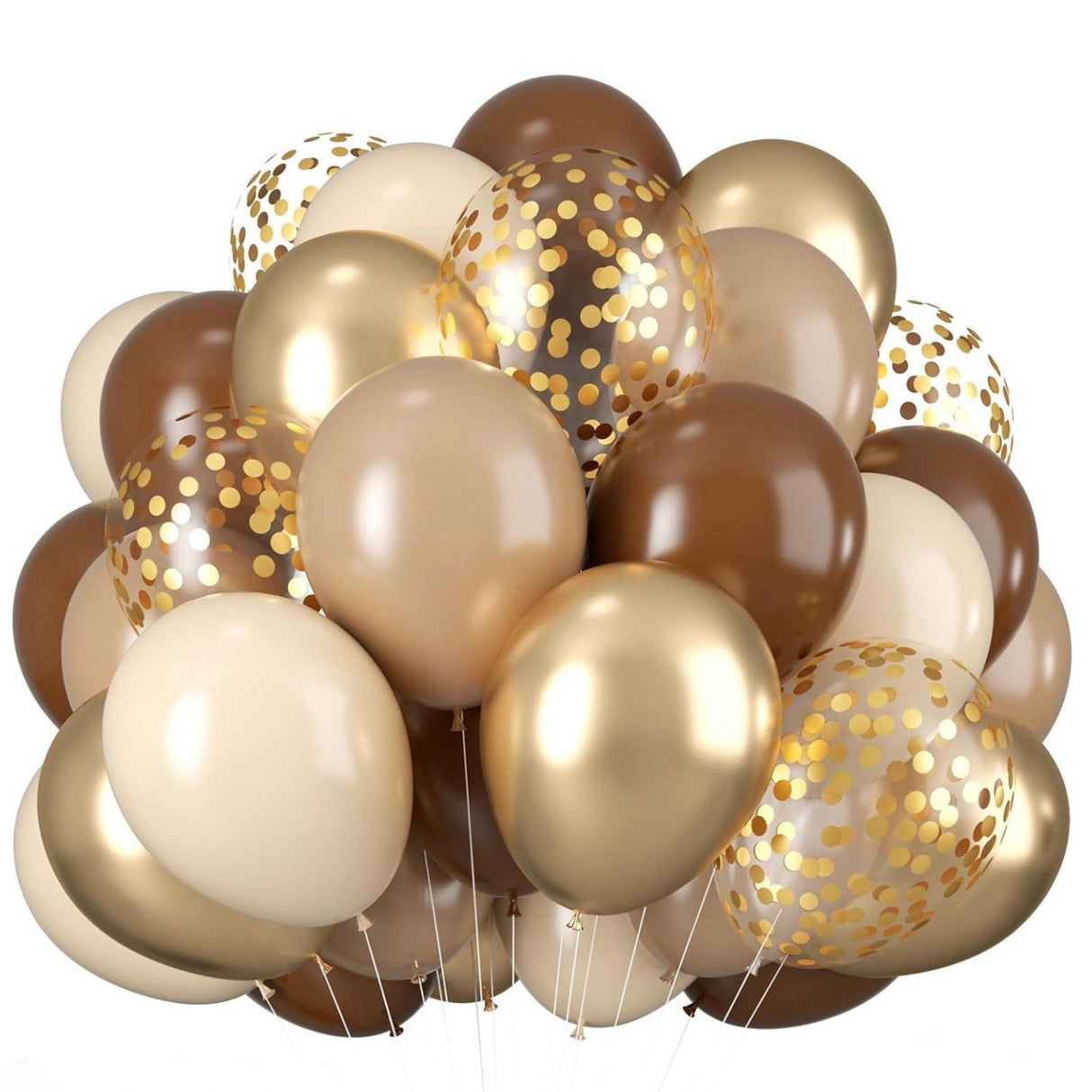 Set of 40 Coffee Party Balloon Kit 12"