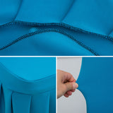 Air Layer Skirt Chair Cover Pink