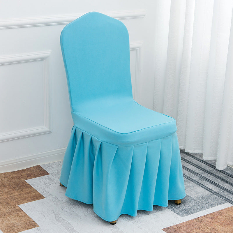 Air Layer Skirt Chair Cover Tiffany Blue