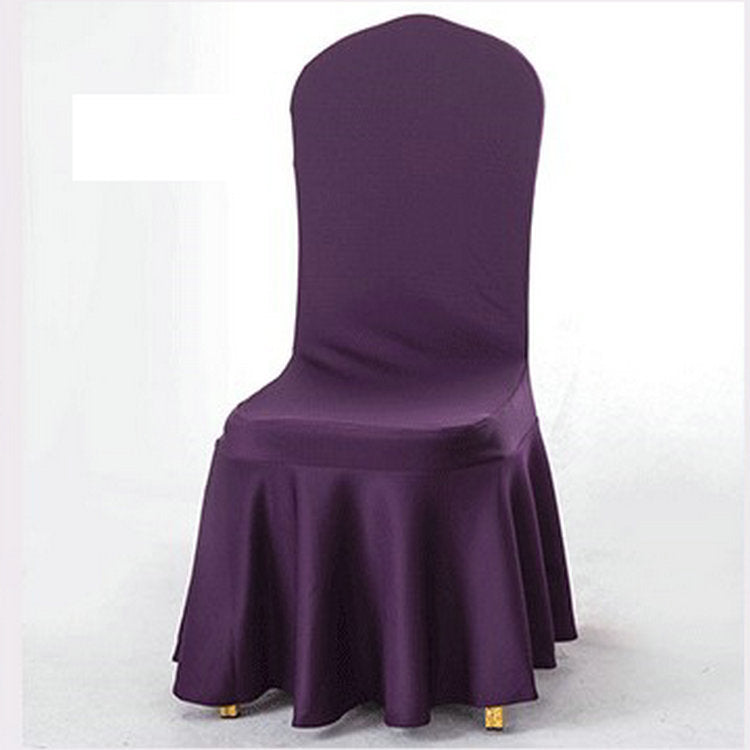 Stretch Chair Cover Sundress Dark Purple 280g/㎡