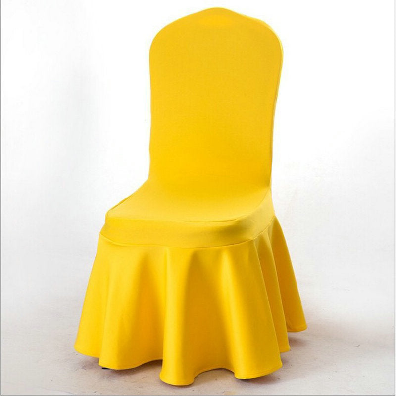 Stretch Chair Cover Sundress Golden 280g/㎡
