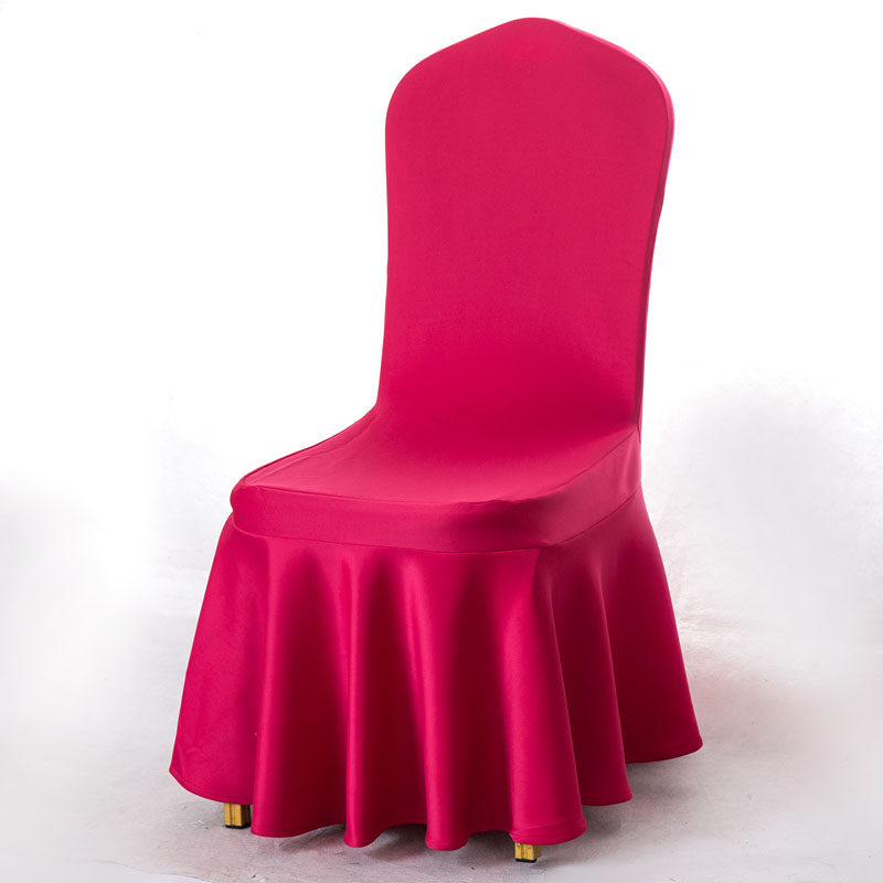 Stretch Chair Cover Sundress Rose Red 280g/㎡