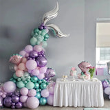 10 Pc Chrome Purple  Latex Helium, Air or Water Balloons 18"