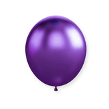 25 Pc Chrome Purple Latex Helium, Air or Water Balloons 12"