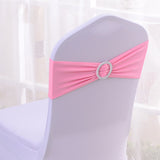 Elastic Chair Back Bow 6"x14" Dark Pink