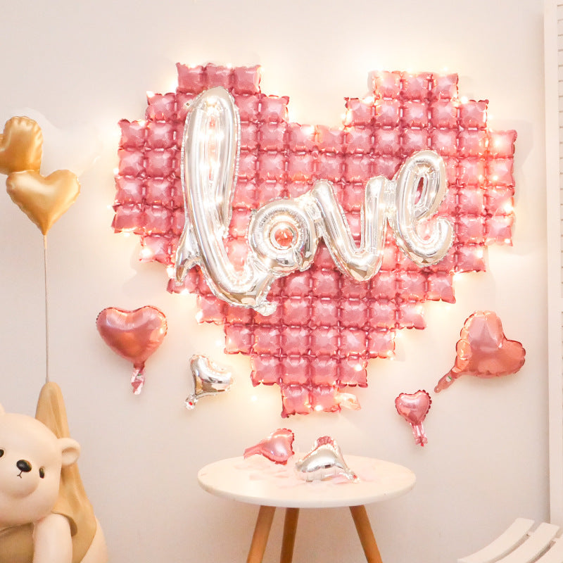 Extra Large Heart Mylar Foil Balloon 54"x46" Red