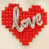 Extra Large Heart Mylar Foil Balloon 54"x46" Red
