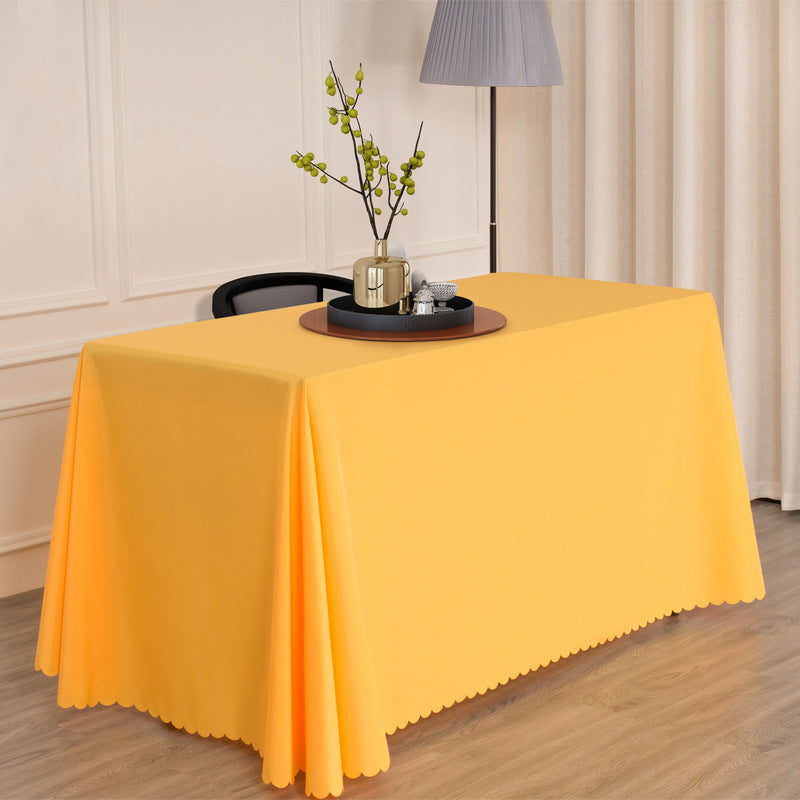 Polyester Rectangular Tablecloth 60"x102" Dark Green
