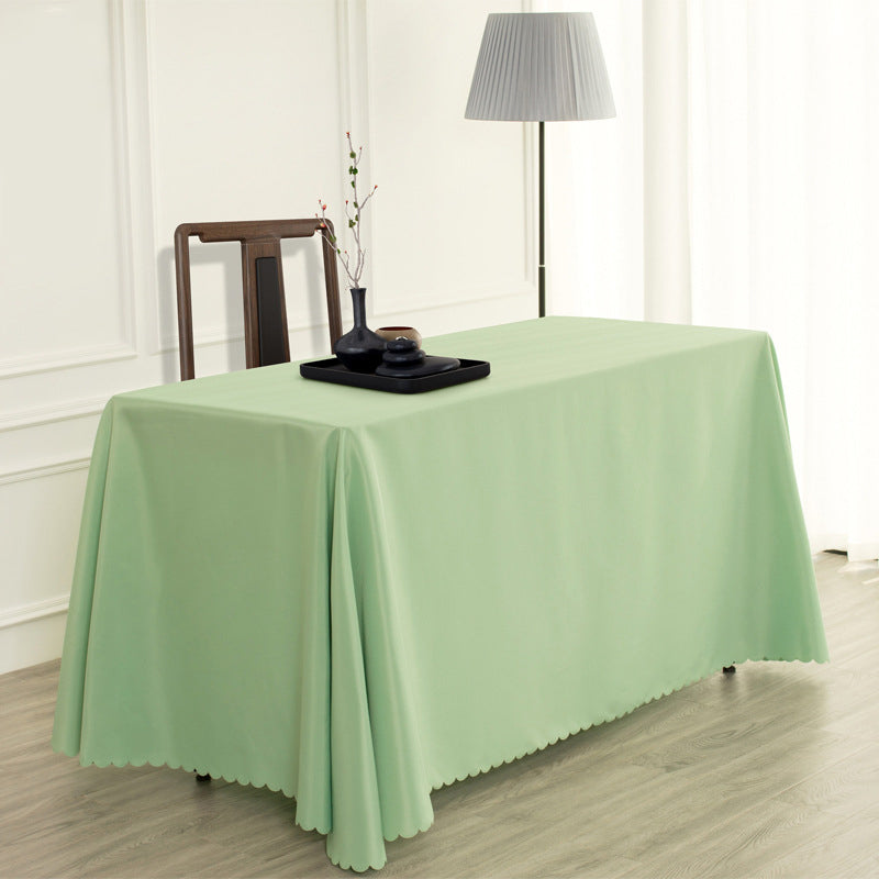 Polyester Rectangular Tablecloth 60"x102" Dark Green