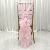 Milk Yarn Chair Cover Pink