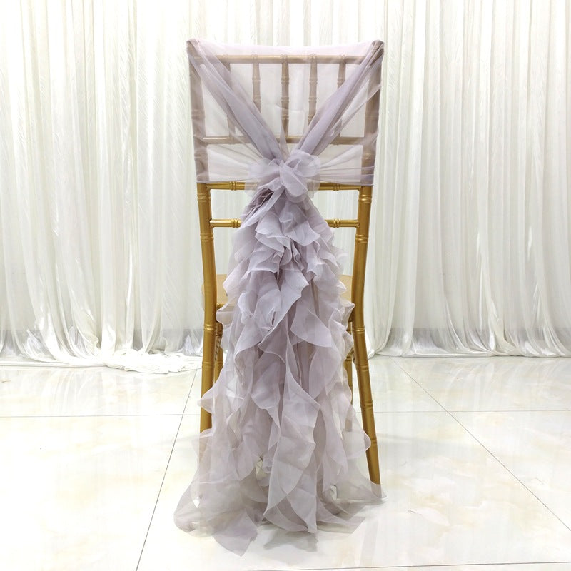 Milk Yarn Chair Cover Pink