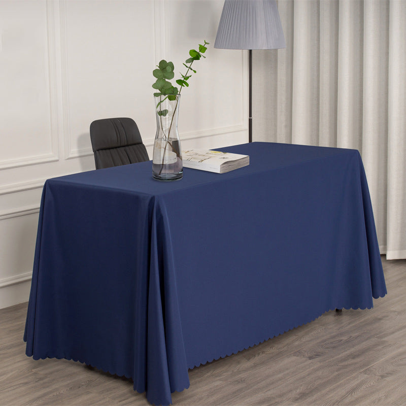 Polyester Rectangular Tablecloth 50"x120" Navy