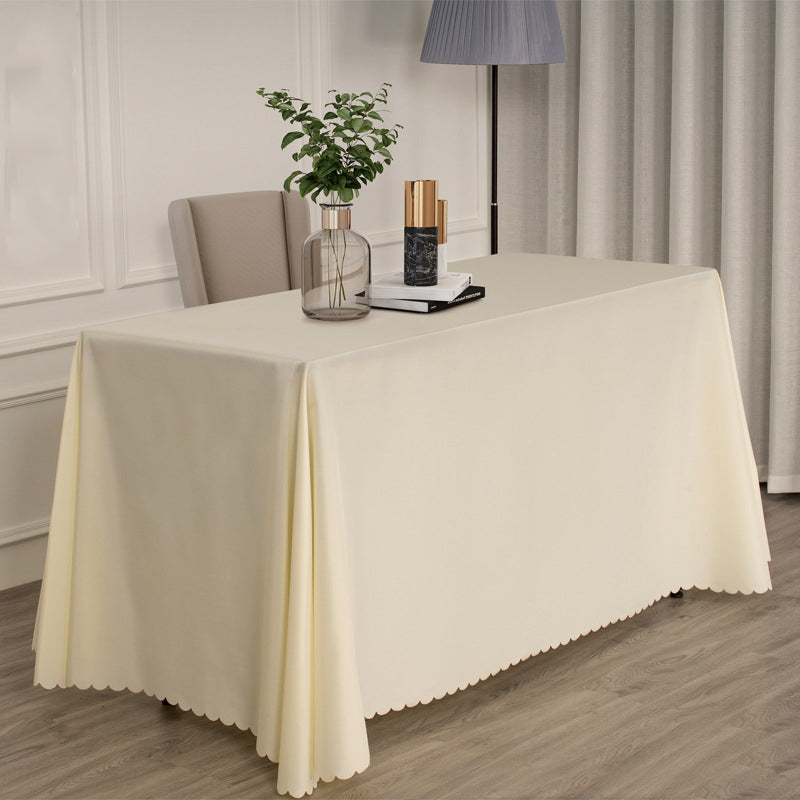 Polyester Rectangular Tablecloth 50"x120" Off White