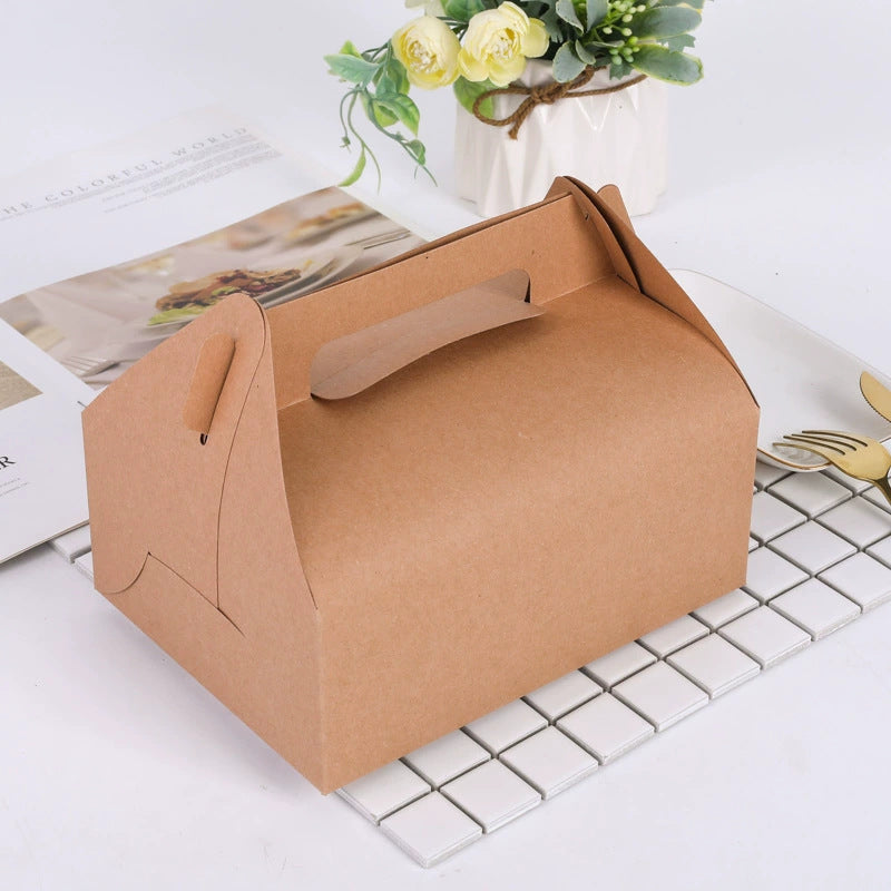 25 Pc Party Favor Gift Tote Gable Box Bags 6.4
