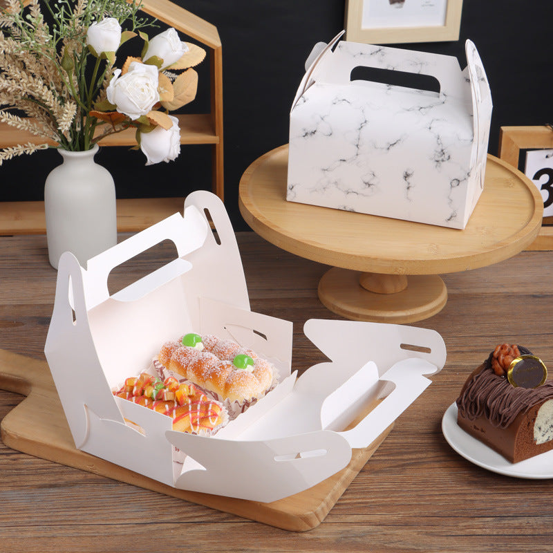 25 Pc Party Favor Gift Tote Gable Box Bags 6.4