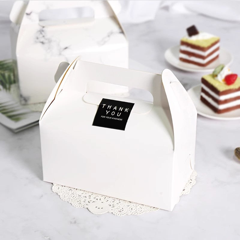 25 Pc Party Favor Gift Tote Gable Box Bags 6.4