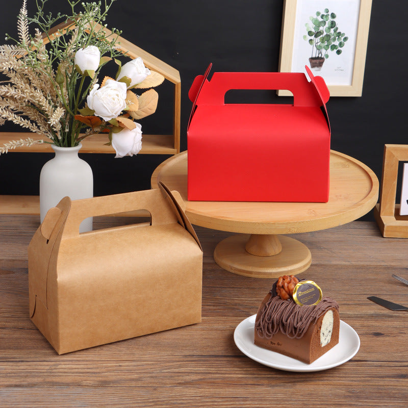 25 Pc Party Favor Gift Tote Gable Box Bags 6.4