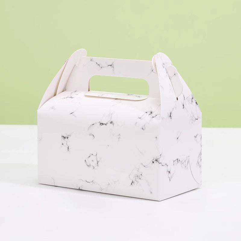 25 Pc Party Favor Gift Tote Gable Box Bags 6.4