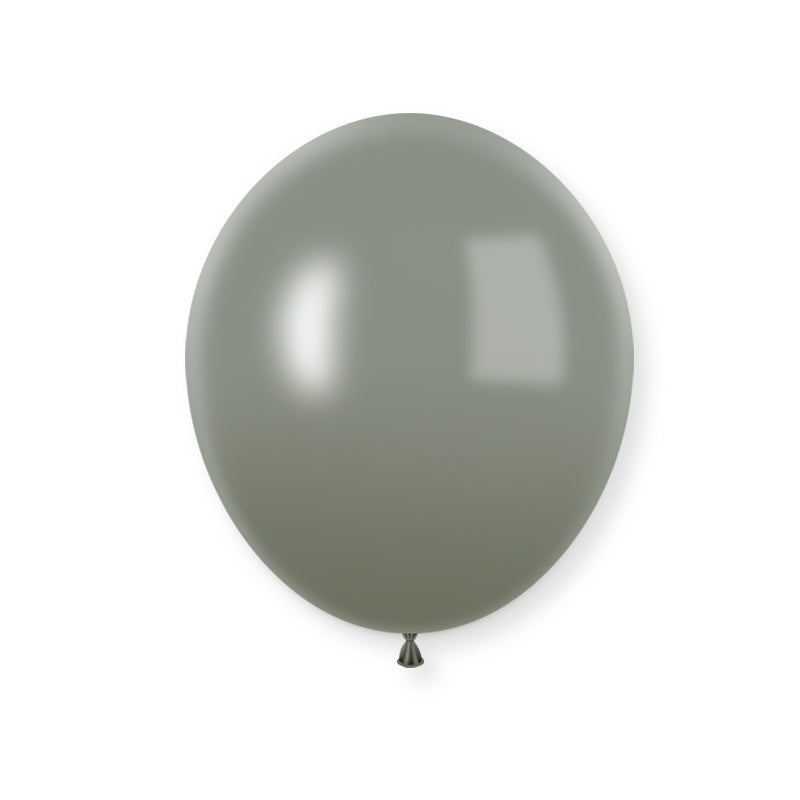 25 Pc Pastel Dusk Green Latex Helium, Air or Water Balloons 12"